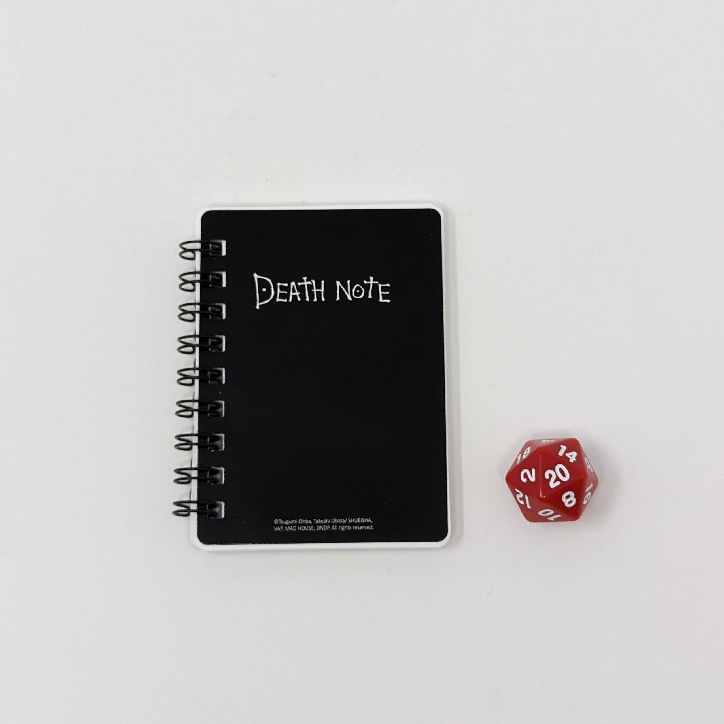 Mini Death Note Playing Card Notebook