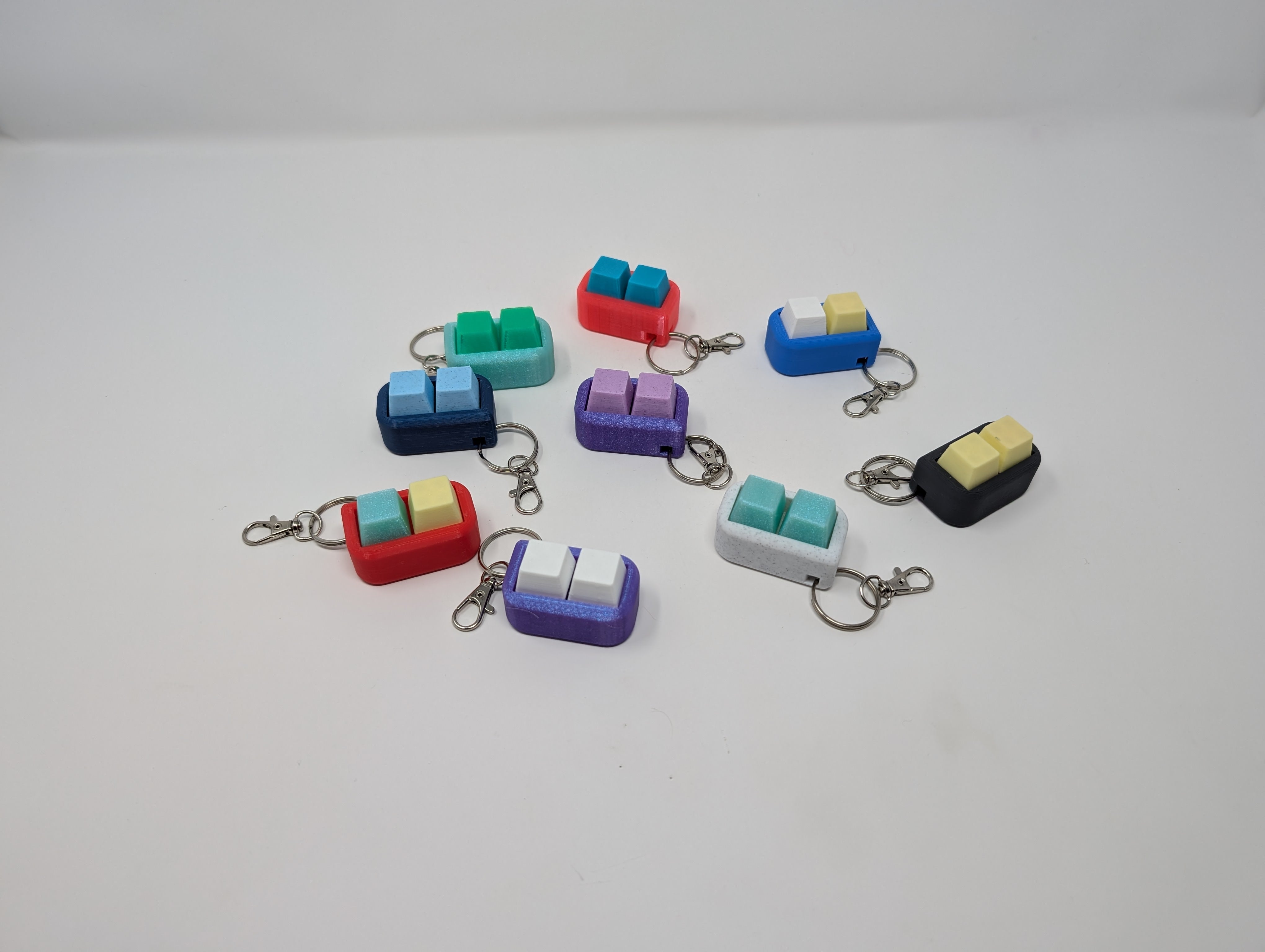 Key Clicker Fidget Keychain