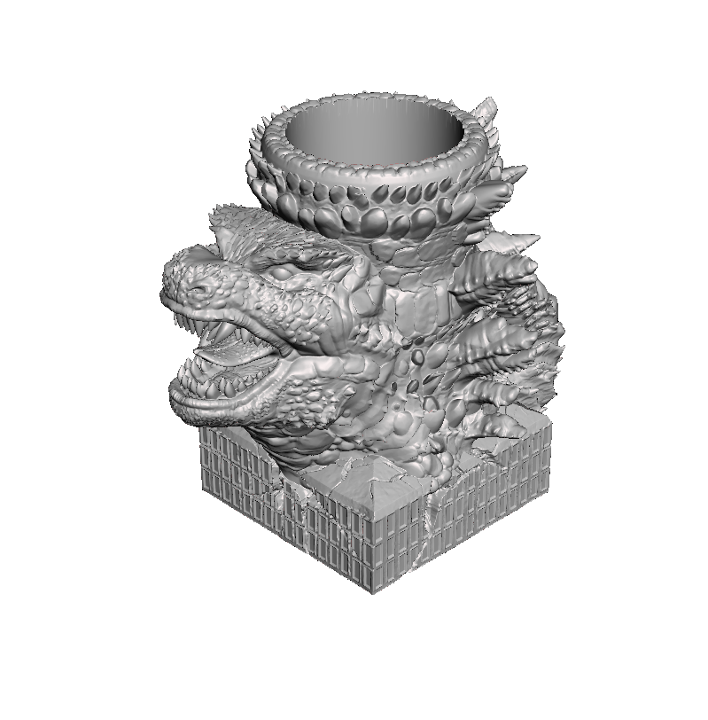 Godzilla Mug (Handle Version)